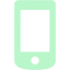 Smartphone fuer den Scanvorgang