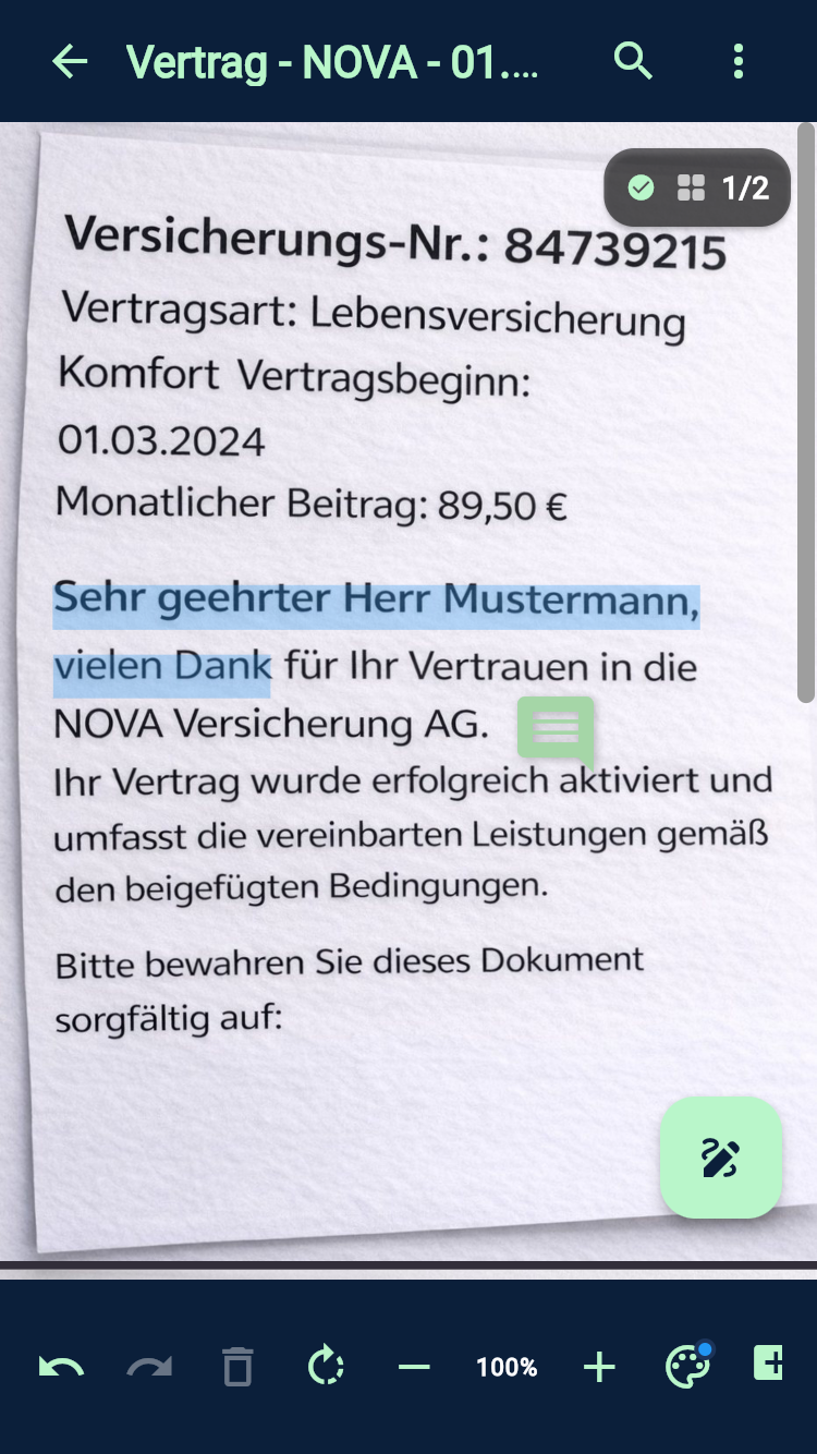 Editor: Annotationen